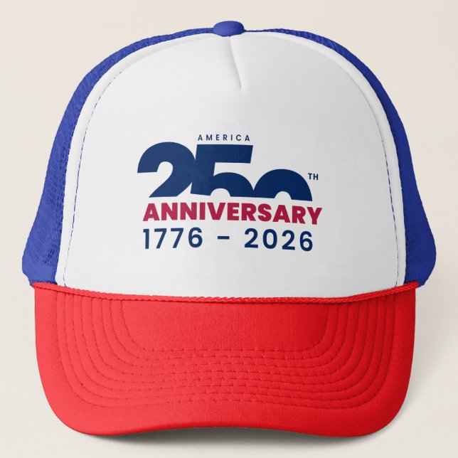 America's 250th anniversary trucker hat (Front)