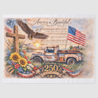 America's 250th Birthday Tissue Paper