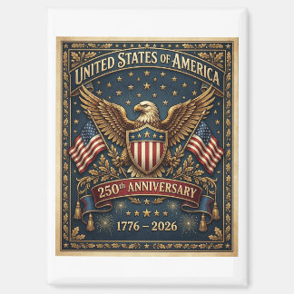 America's 250th Version 1 Magnet