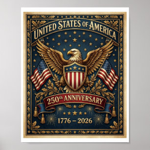 America's 250th Version 1 Poster