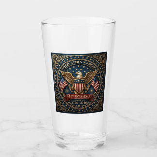 America's 250th Version 3 Glass