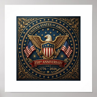 America's 250th Version 3 Poster