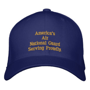 America's Air National Guard. Embroidered Hat