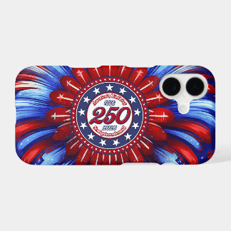 America's Birthday Semiquin Graphic RWB Fireworks