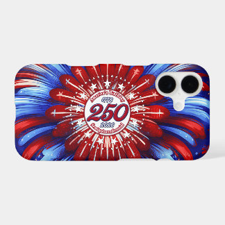 America's Birthday Semiquin Graphic RWB Fireworks