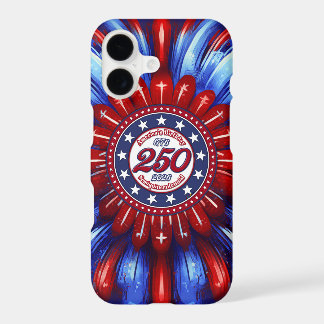 America's Birthday Semiquin Graphic RWB Fireworks