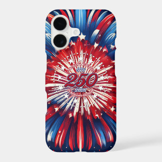 America's Birthday Semiquin RWB Graphic Fireworks