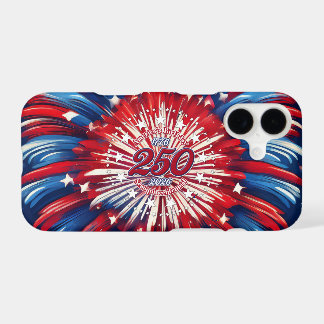 America's Birthday Semiquin RWB Graphic Fireworks