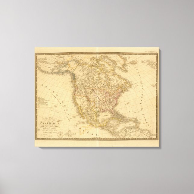 Americas Canvas Print (Front)