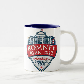 America's Comeback Team Romney-Ryan 2012 Mug