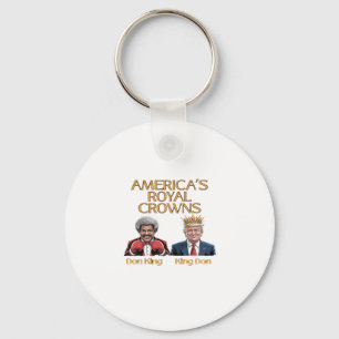 America's Crowns And Don Graphic Keychain