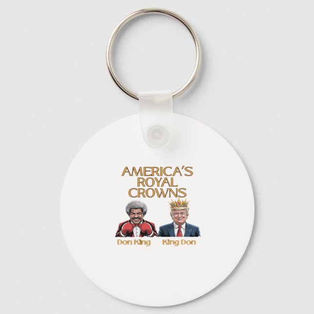 America's Crowns And Don Graphic Keychain (Front)