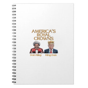 America's Crowns And Don Graphic Notebook