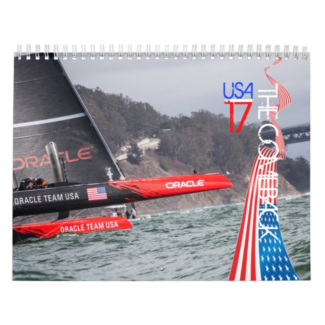 America's Cup 2019 Calendar (Cover)
