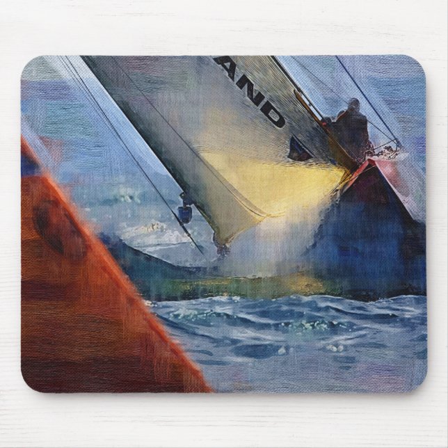 America's Cup, Valencia Spain 2007, Team New Zeala Mouse Pad (Front)