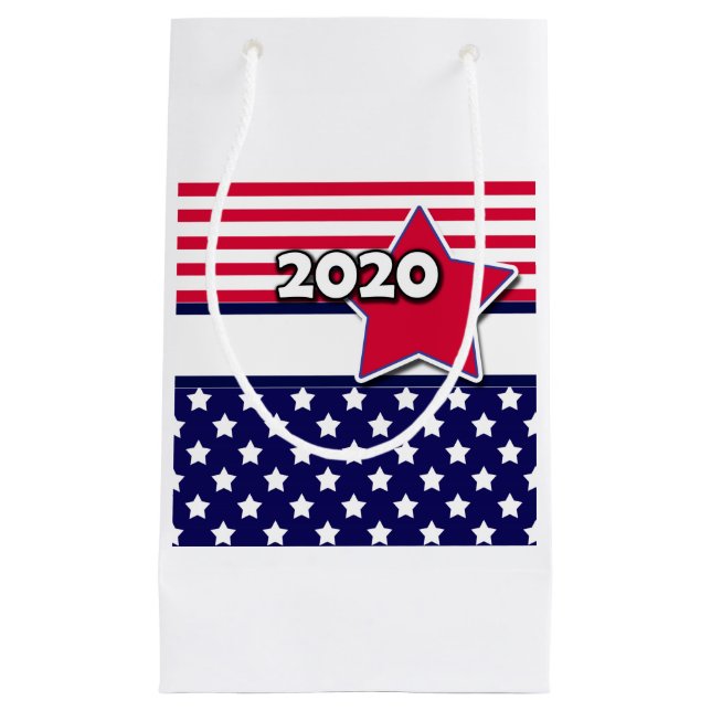 America's election, 2020, election, personalized small gift bag (Front)