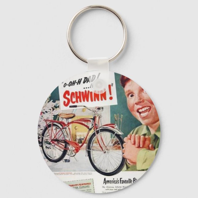 America's Favourite Bicycle Keychain (Front)