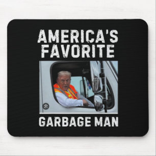 America's Favourite Garge Man Trump 2024  Mouse Pad