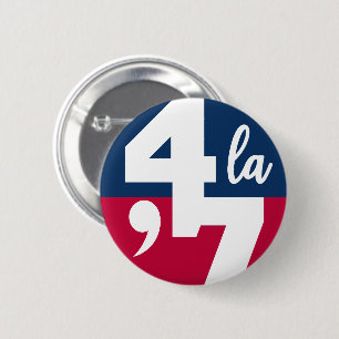 America's First 47th Female President 2024 2 Inch Round Button