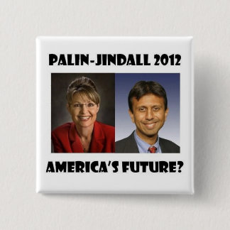 America's Future? 2 Inch Square Button