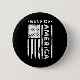 Americas Gulf - Gulf Of Usa America Vintage Americ 2 Inch Round Button