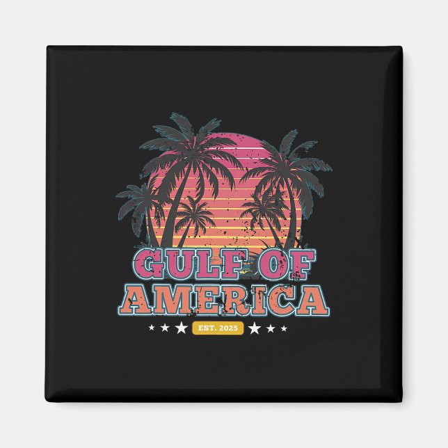 America's Gulf Mexico  Magnet (Front)