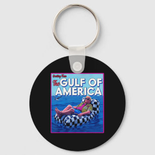 America's Gulf Mexico Presdent Sombrero Summer Keychain