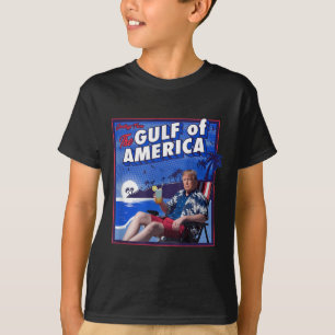 Americas Gulf Mexico Presdent Sombrero Summer T-Shirt