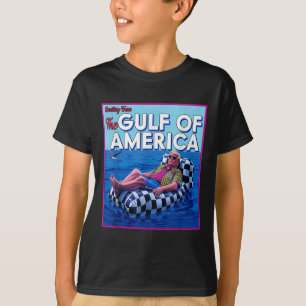 Americas Gulf Mexico Presdent Sombrero Summer T-Shirt