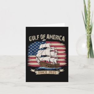 Americas Gulf Mexico Presdent Trump Est 2025 Ameri Card