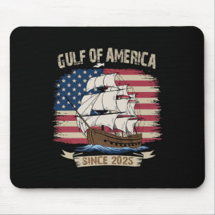Americas Gulf Mexico Presdent Trump Est 2025 Ameri Mouse Pad