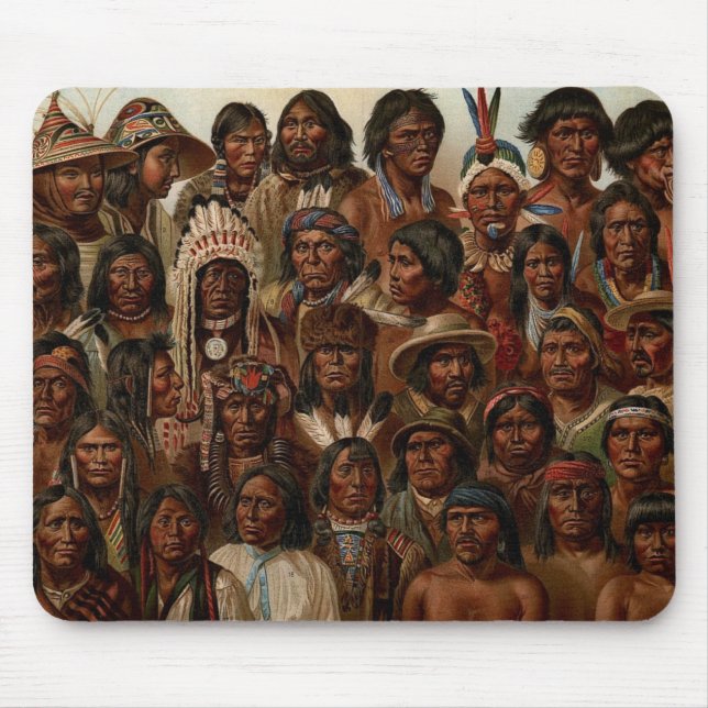 America's Natives Mouse Pad (Front)