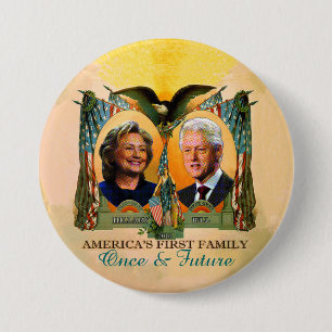 America's Once & Future First Family 3 Inch Round Button