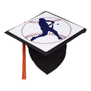 America's Pastime Graduation Cap Topper