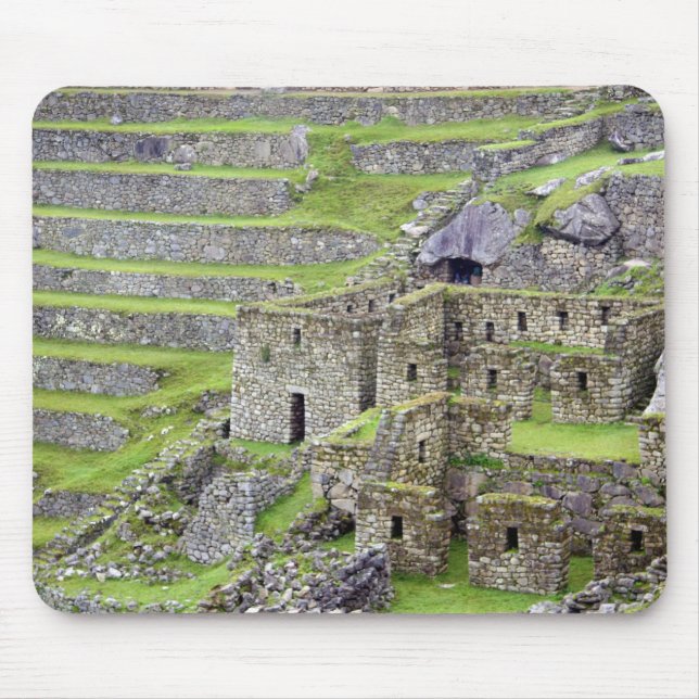 Americas, Peru, Machu PIcchu. The ancient 2 Mouse Pad (Front)