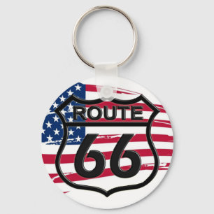 America's Route 66 Keychain