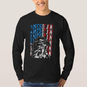 Americaw Eagle American Flag Bandana Patriotic Usa T-Shirt