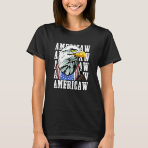 Americaw Eagle American Flag Bandana Patriotic Usa T-Shirt