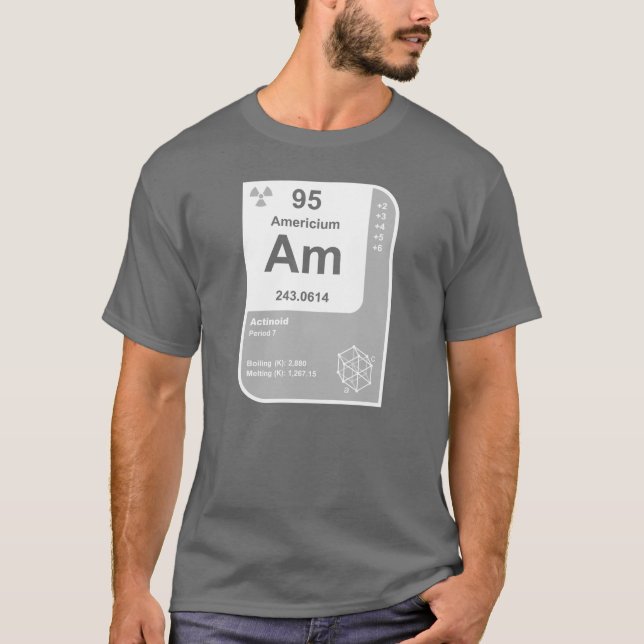Americium (Am) T-Shirt (Front)