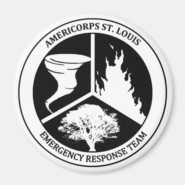 AmeriCorps St. Louis ERT Magnet (Front)