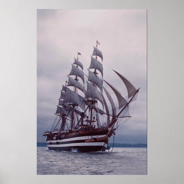 Amerigo Vespucci", Italy Poster (Front)