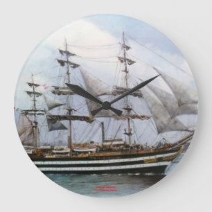 Amerigo Vespucci Large Clock