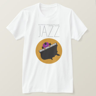 AmeriJazz Bella+Canvas Jersey T-shirt à manches co