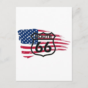 Amerikas Route 66 Postcard