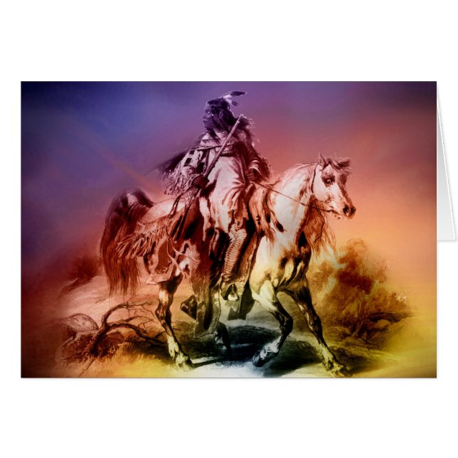 Amérindien (Devant horizontal)