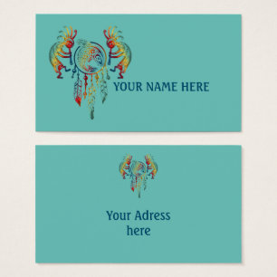 Amérindien Kokopelli Whale Dreamcatcher 1