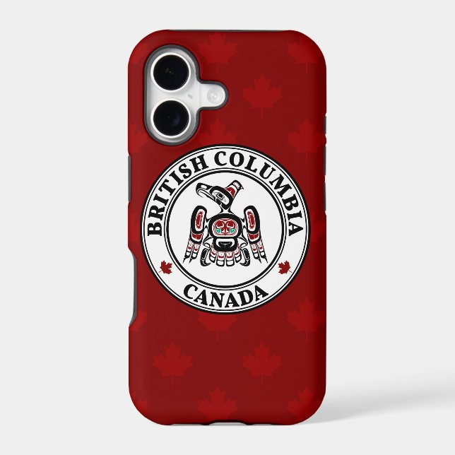 Amérindien Red Black Art Kaigani Thunderbird (Verso)