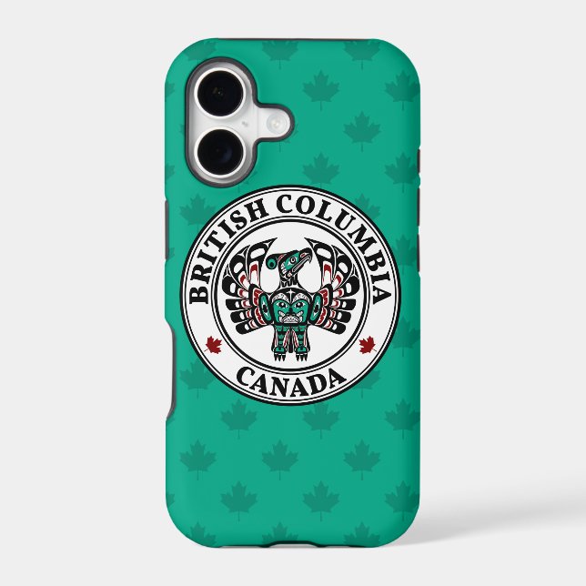 Amérindien Red Black Art Thunderbird (Verso)