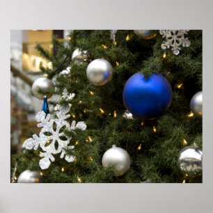 Amérique du Nord. Décorations de Noël sur l'arbre.