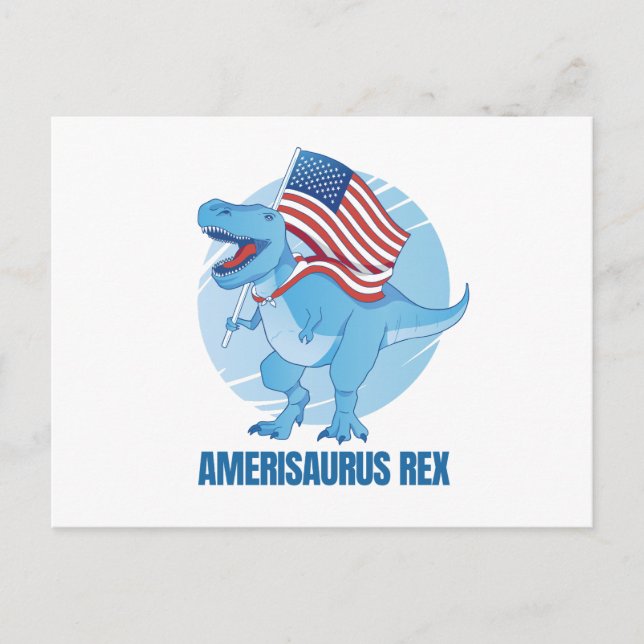 Amerisaurus Rex Postcard (Front)
